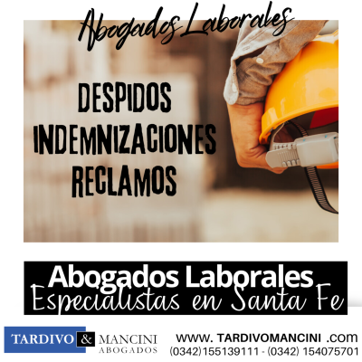 Abogado laboral en Santa Fe - Tardivo & Mancini Abogados